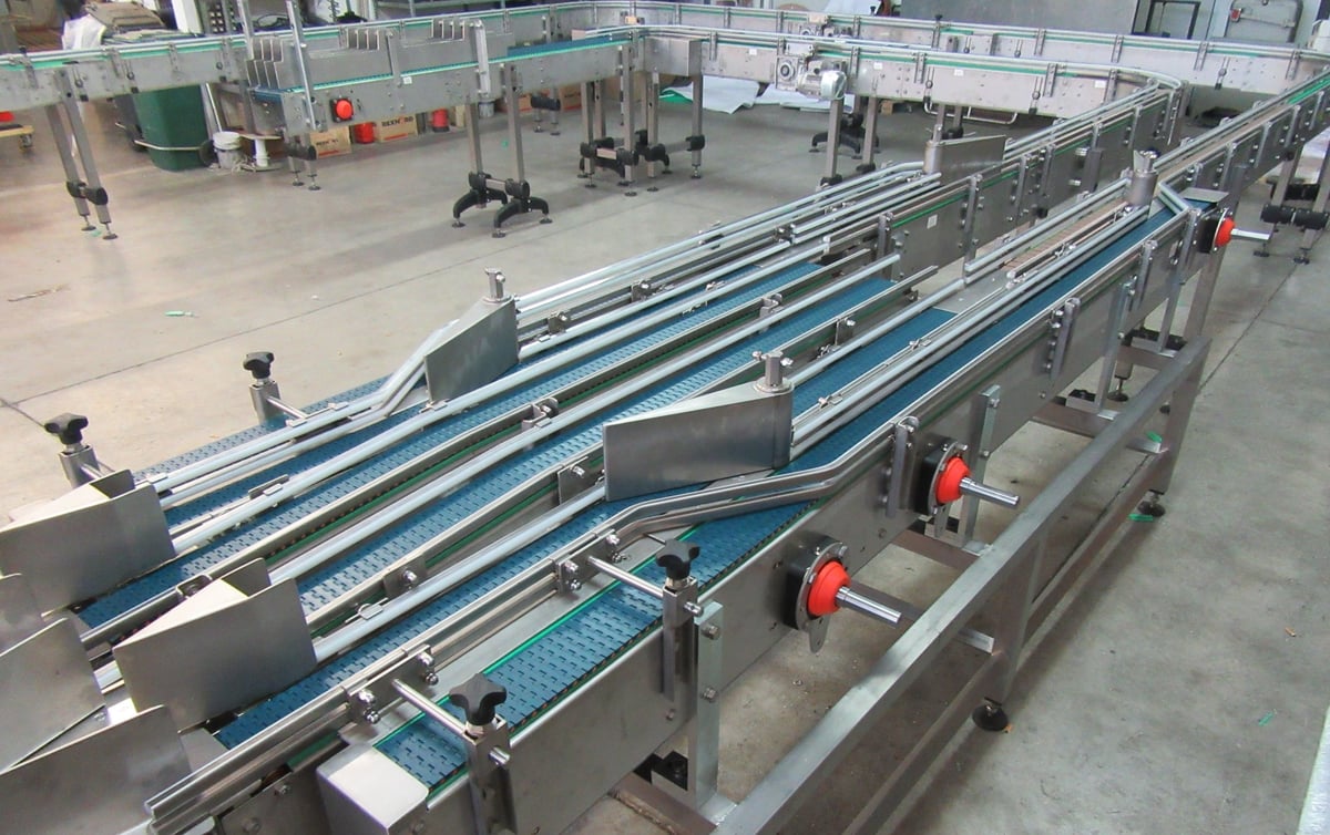 Impianto meccanico industriale realizzato da 2SP S.r.l. per il confezionamento alimentare